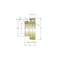 Ami Bearings -SINGLE ROW BALL BEARING - 5/8 ZINC NORMAL NARROW SET SCREW BEARING INSERT B2-10MZ2 - alternate 2